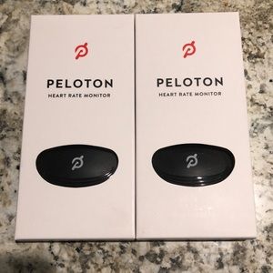 2 brand new peloton heart monitors